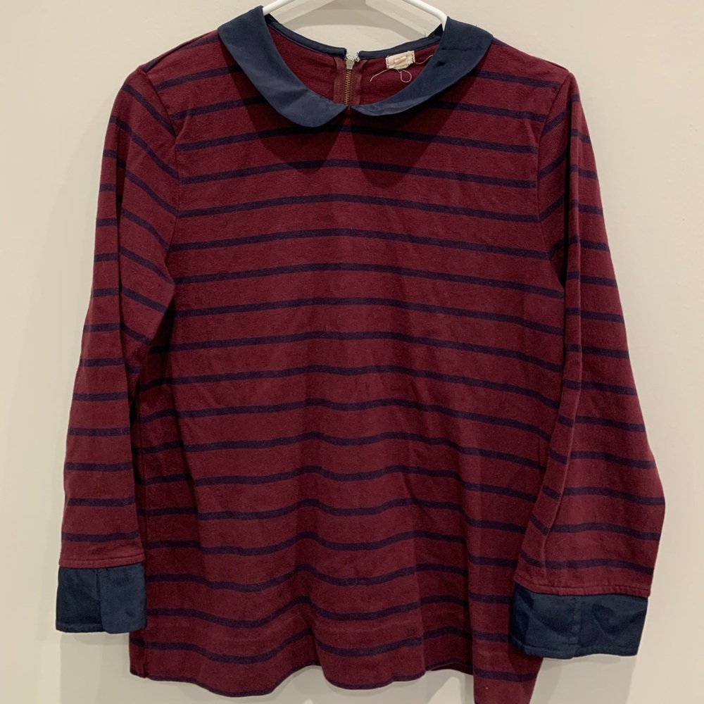 ✨SOLD✨ J. Crew Long Sleeve Collared Blouse